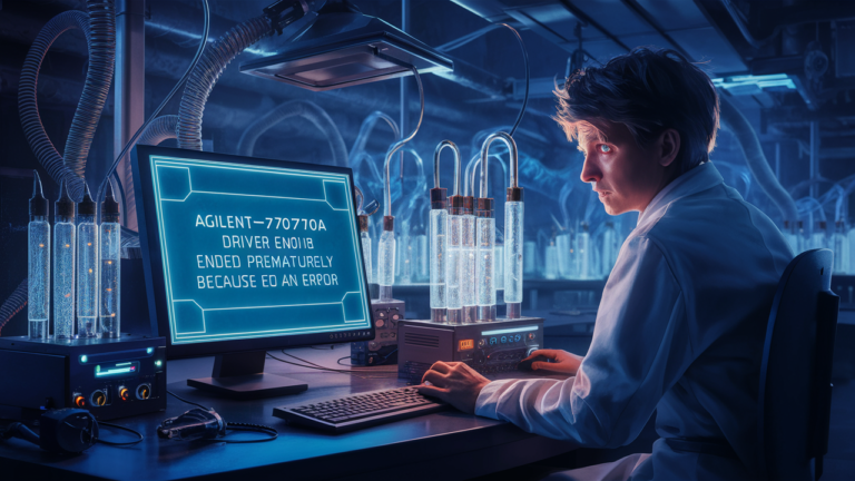 Agilentu2701a ivi Driver Ended Prematurely Because of an Error