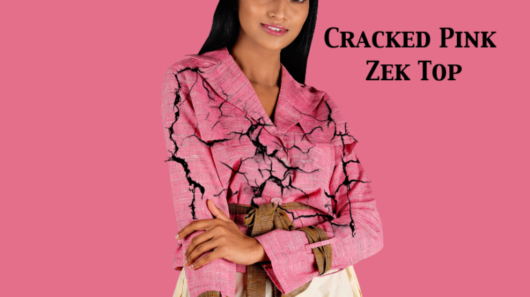 Cracked Pink Zek Top