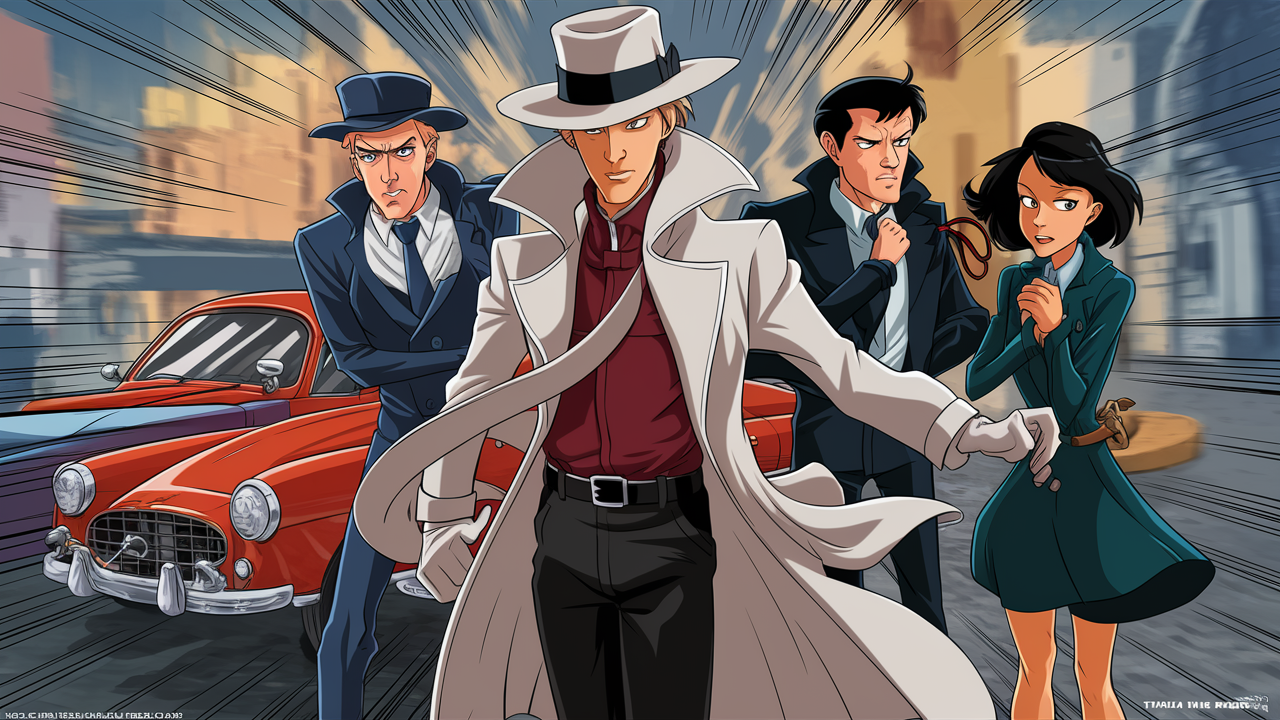 Lupin the Third Tales of the Wolf Streamline Dub