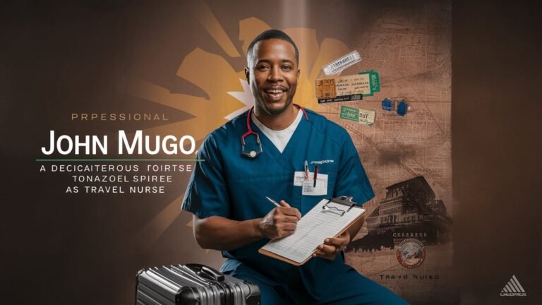 Travel Nurse John Mugo