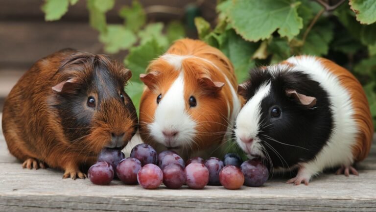 Can guinea pigs eat grapes